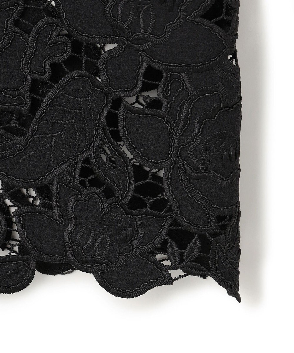 BEIGE， CITRINE / エンブロイダリーレースノースリーブブラウス 