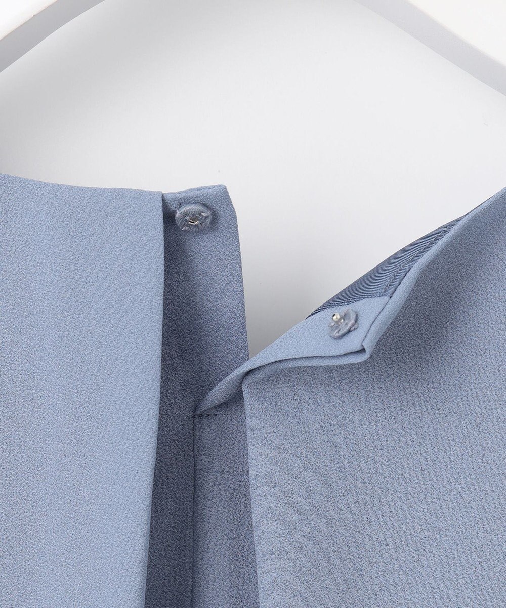 J.PRESS LADIES ストレッチジョーゼット Vネック カットソー 