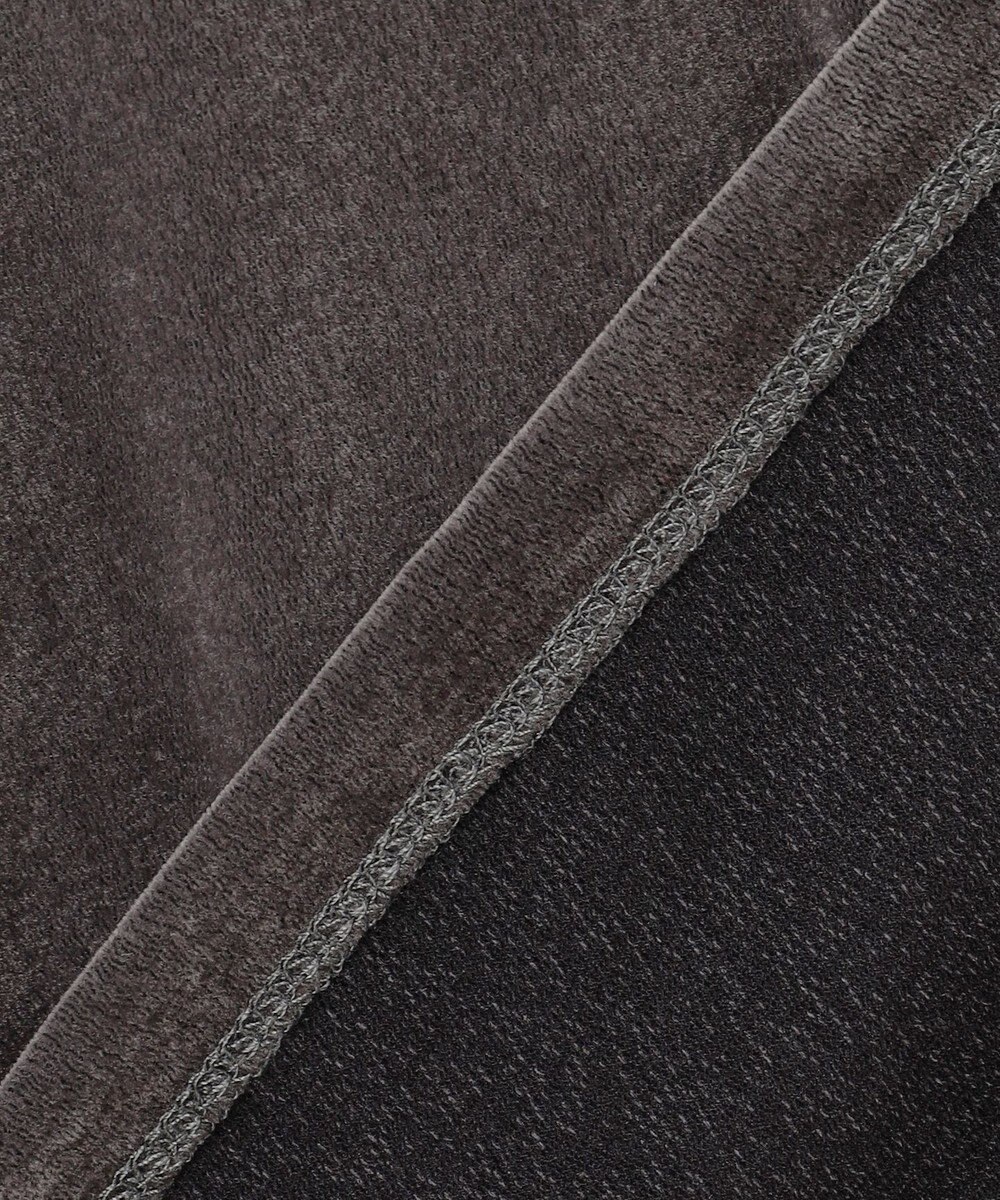 ICB 【洗える】フロッキーベロア プルオーバー 