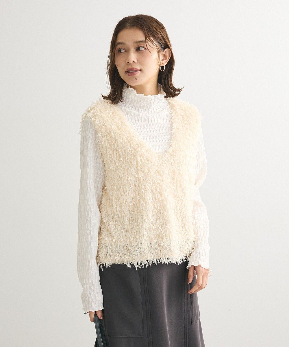 Green Parks ・ＳＵＧＡＲ　ＳＰＯＯＮ　フェザーヤーンベスト 