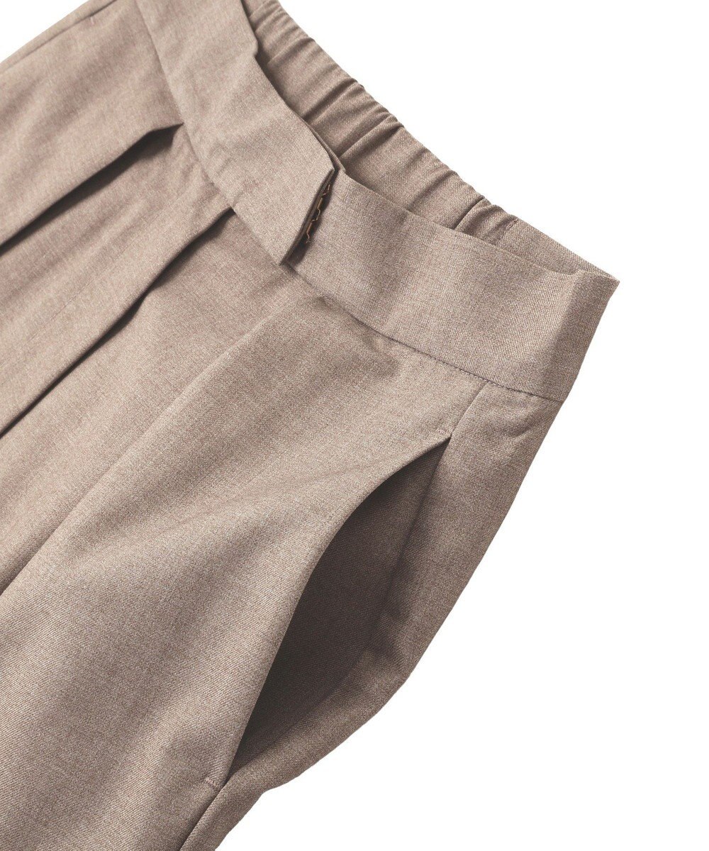 CRAFT STANDARD BOUTIQUE ＜セレモニー＞フロントタックカーブパンツ 