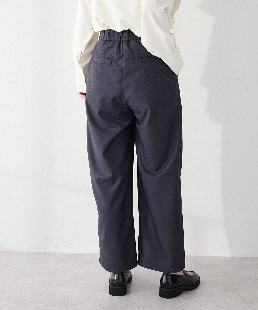 CRAFT STANDARD BOUTIQUE ＜セレモニー＞フロントタックカーブパンツ 