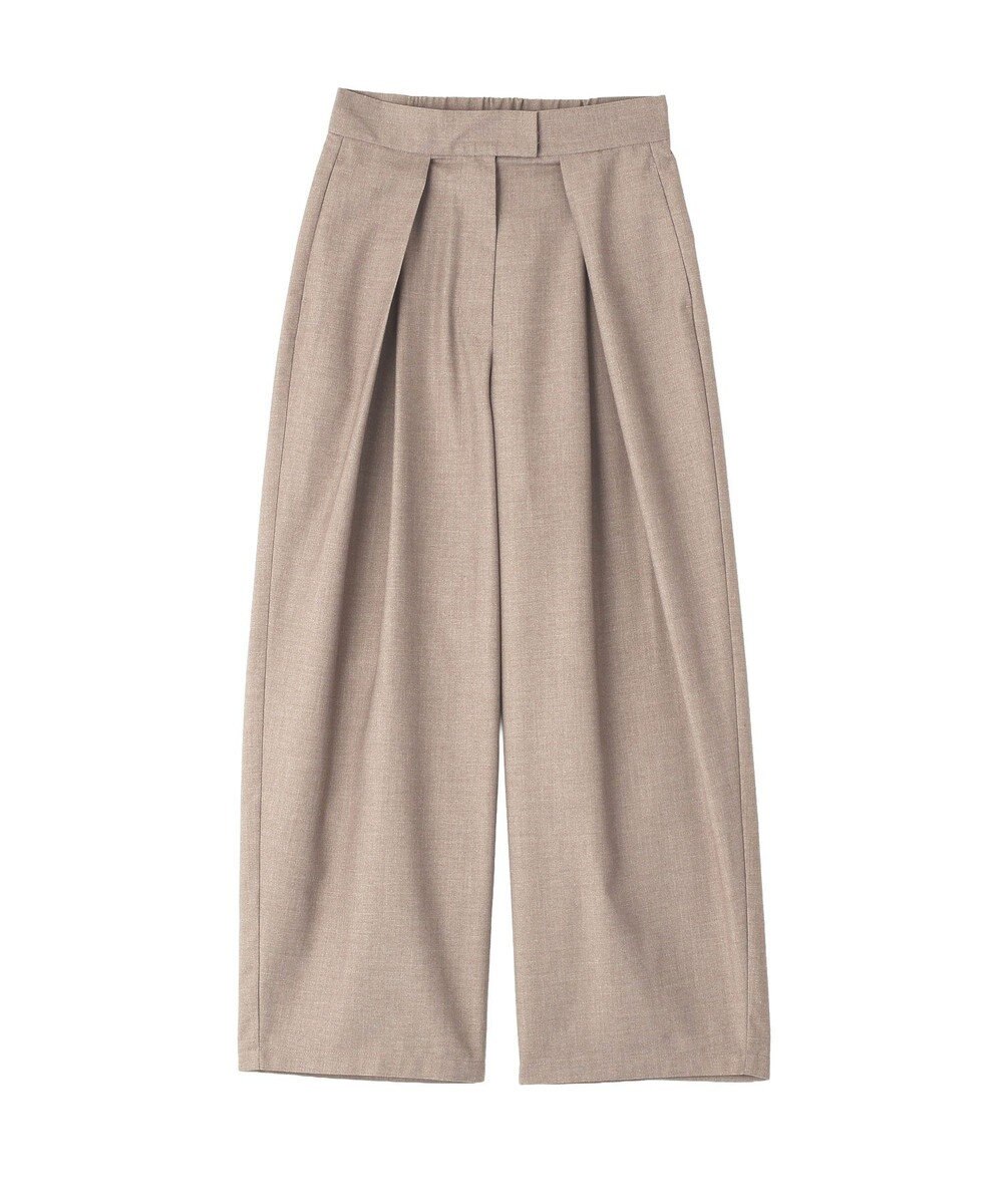 CRAFT STANDARD BOUTIQUE ＜セレモニー＞フロントタックカーブパンツ 