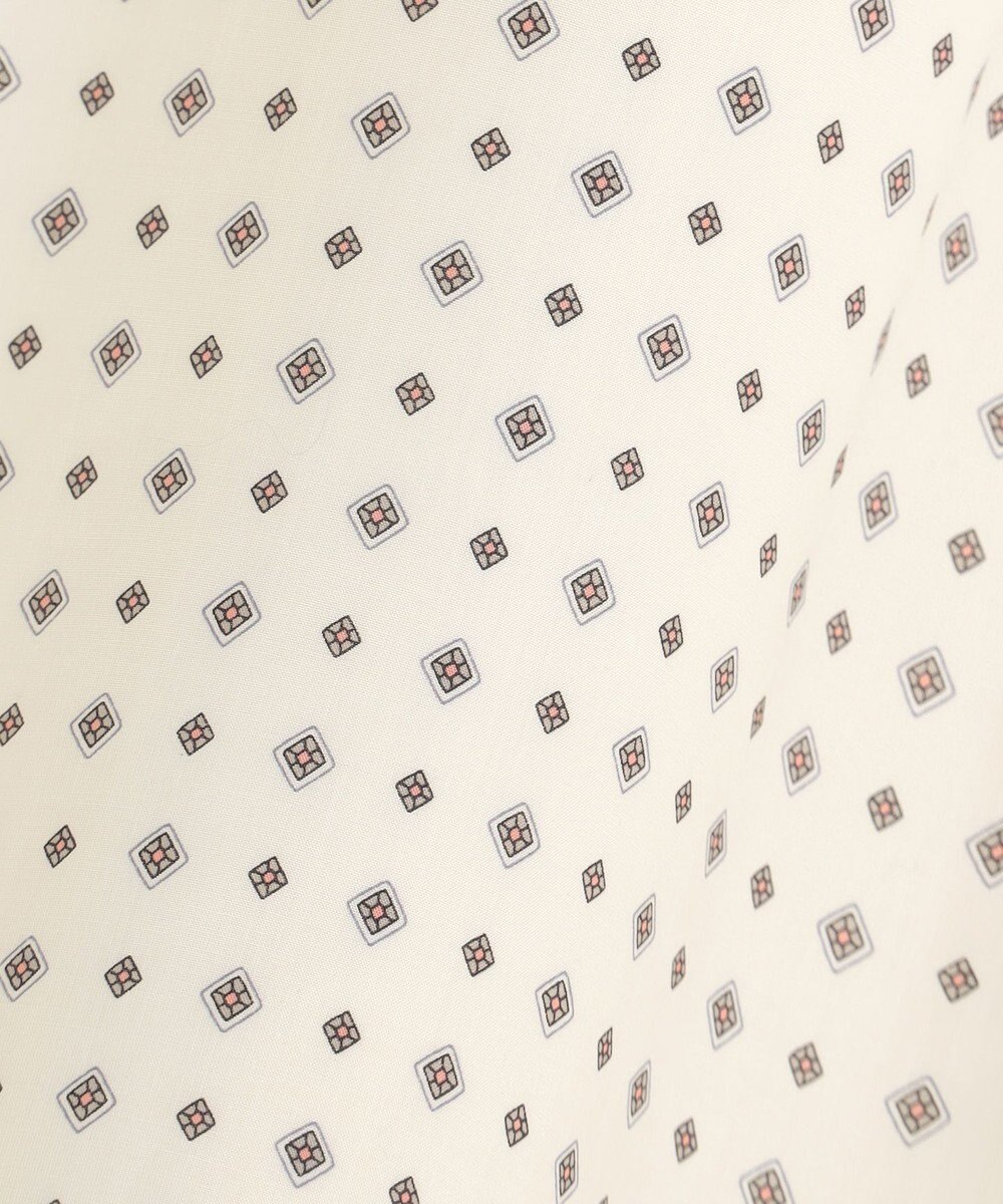 J.PRESS LADIES S 【洗える】ジオメトリックプリント ワンピース 