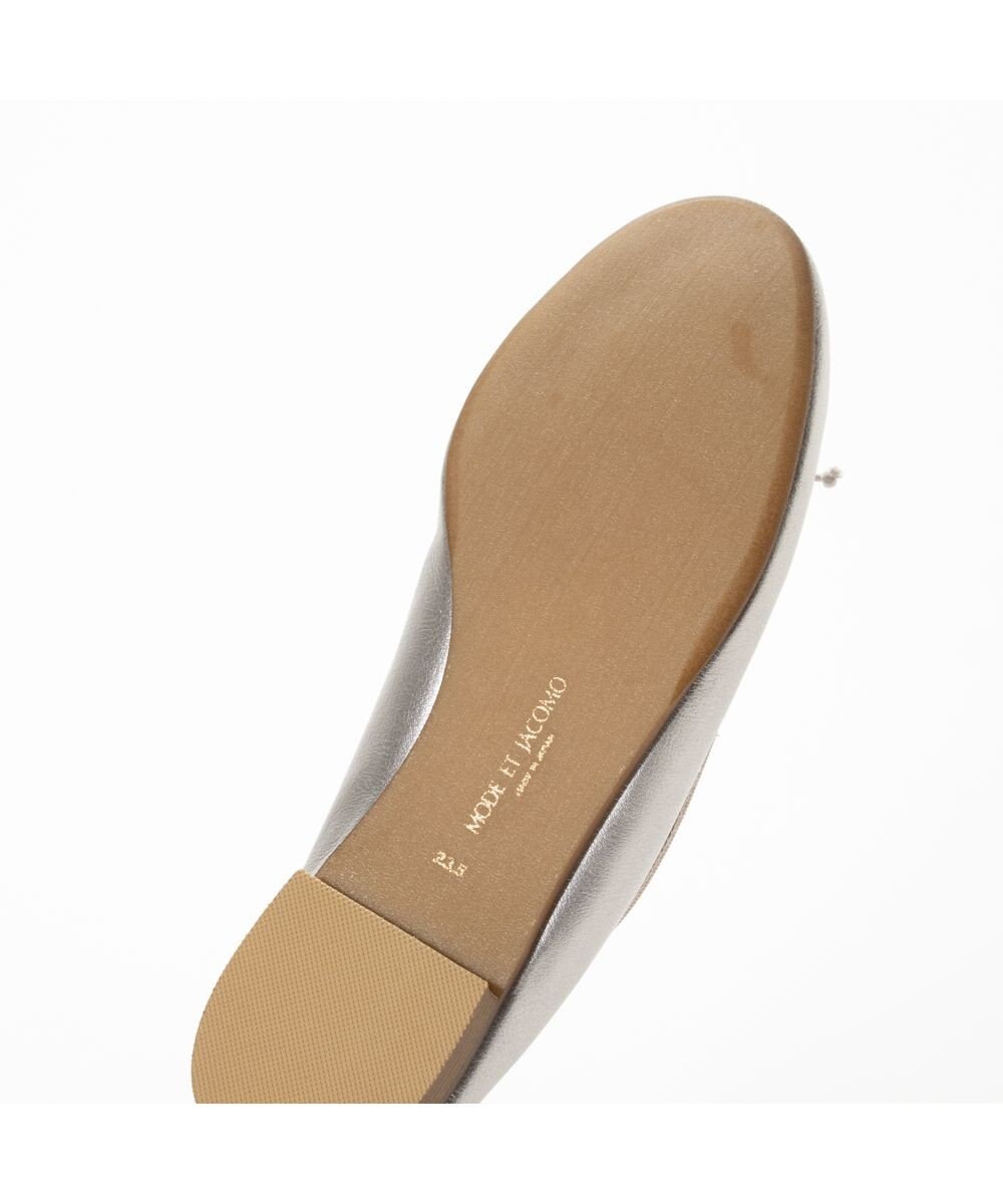 MODE ET JACOMO <MODE ET JACOMO>【レイン対応】ラウンドトゥバレエシューズ 