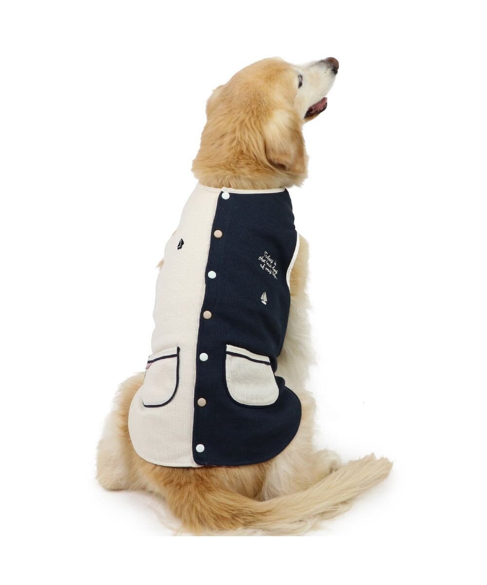PET PARADISE ペットパラダイス やさしいベスト リバーシブル《マリン柄》 中型犬 大型犬 