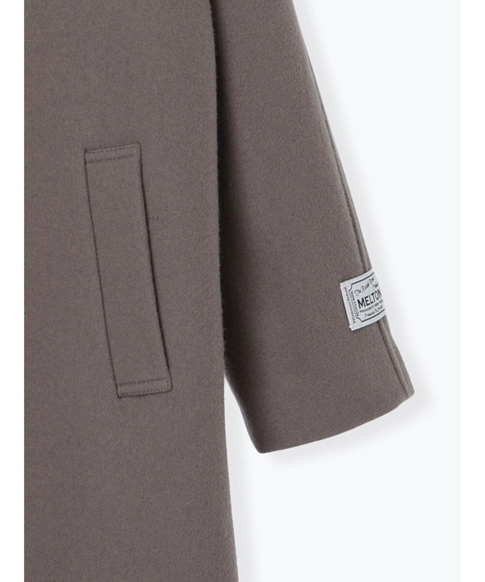 Te chichi ウールメルトンノーカラーロングコート《2025winter catalog item》 