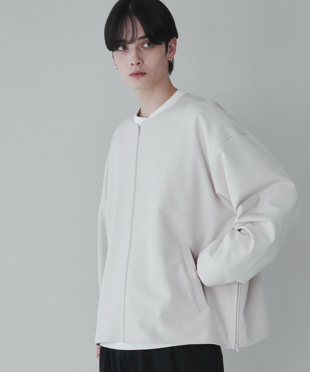 WEGO 【ユニセックス着用ITEM】トロミノーカラーブルゾン 