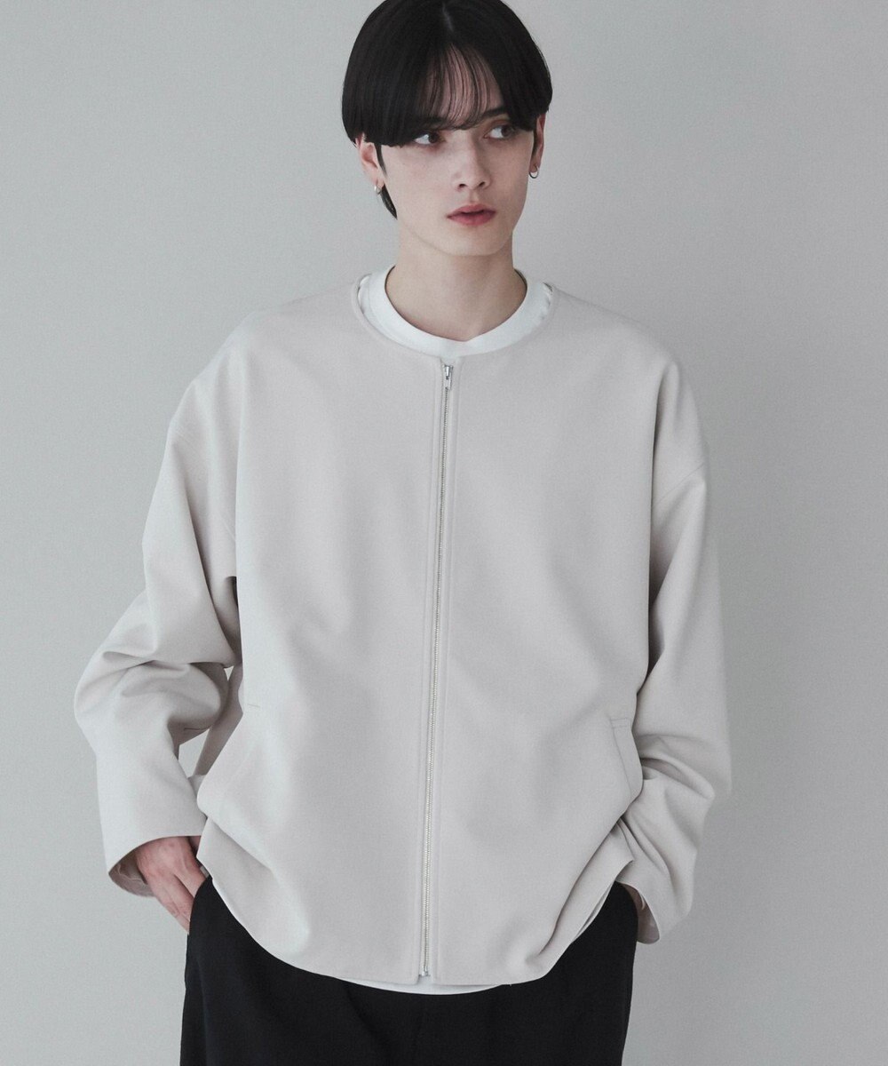 WEGO 【ユニセックス着用ITEM】トロミノーカラーブルゾン 