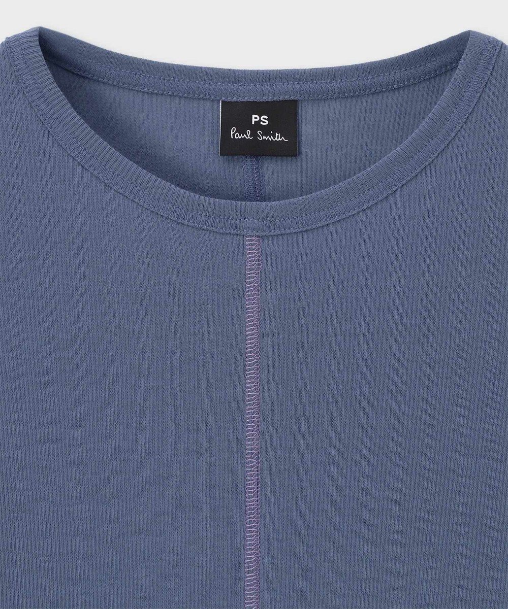 Paul Smith コントラストステッチ リブ 長袖カットソー 