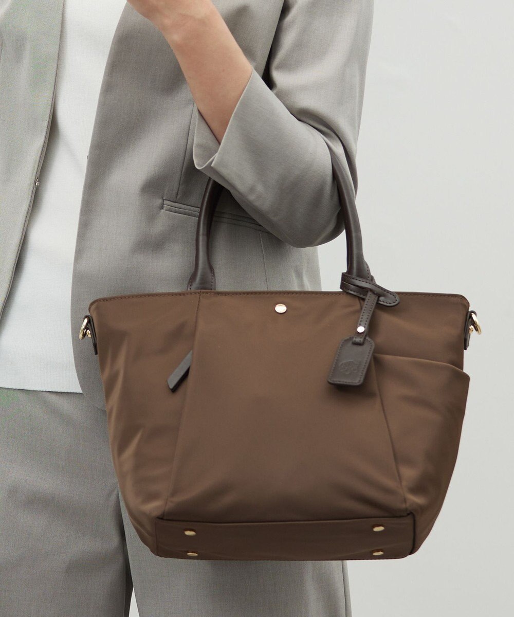 J.PRESS LADIES 【WEB限定】2wayナイロン Midium トート バッグ 