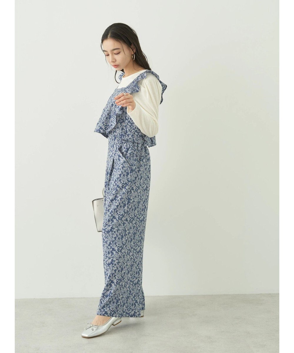 earth music&ecology 隠れウサギ柄ビスチェ 