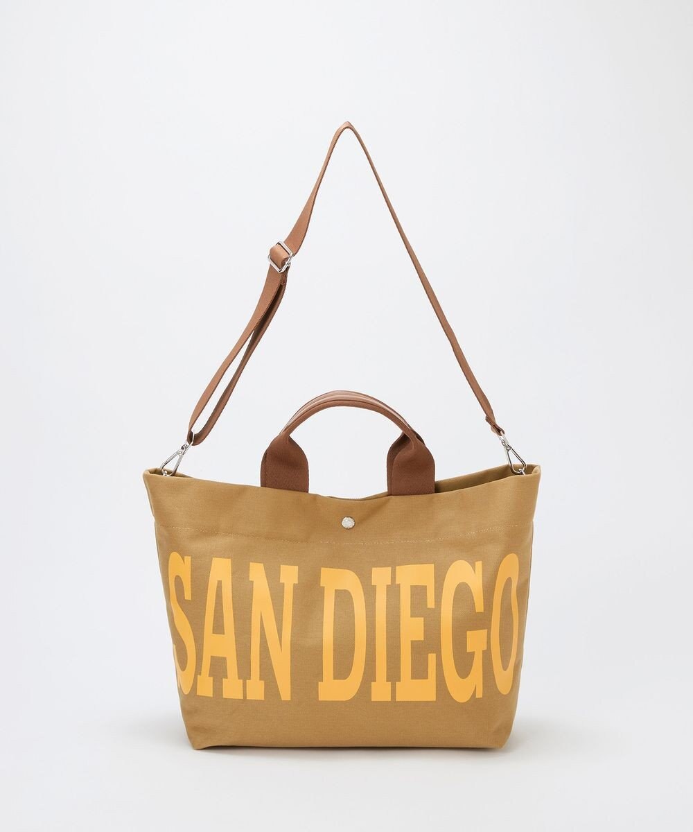 TOPKAPI 【Breath TOPKAPI】シティ プリント キャンバス 2way トートバッグ / A4対応 