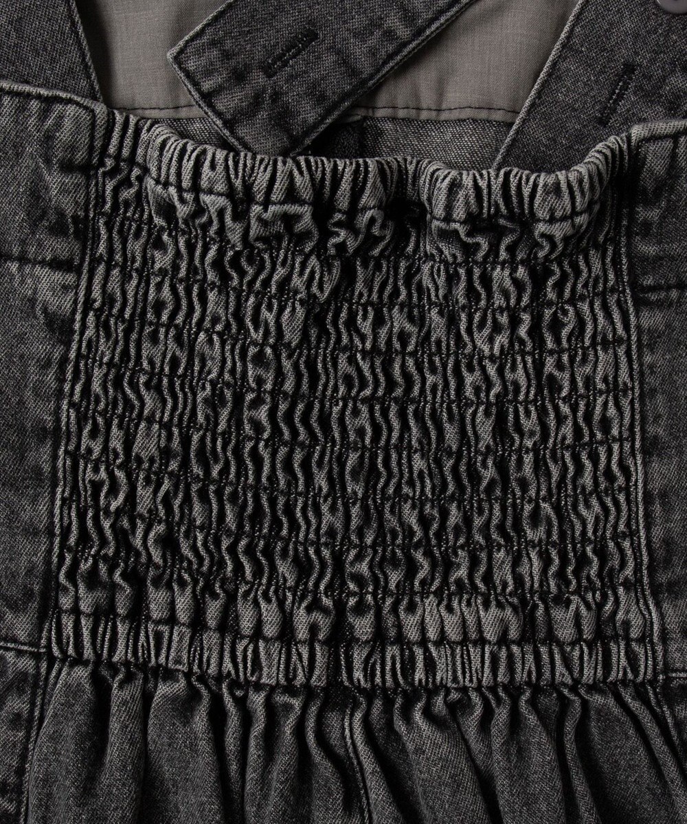 WEGO デニムWジップジャンスカ 