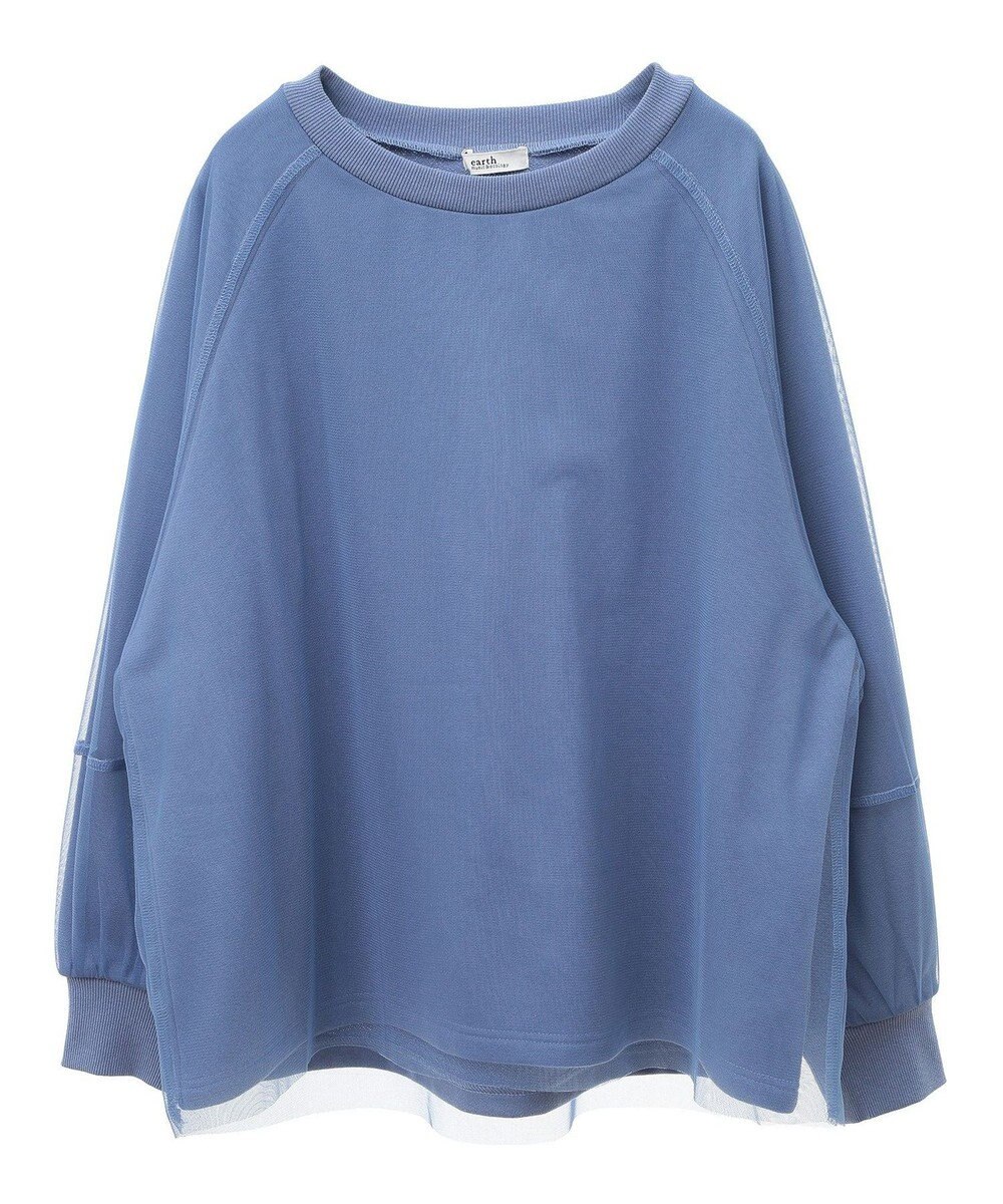 earth music&ecology シアーレイヤードプルオーバー 