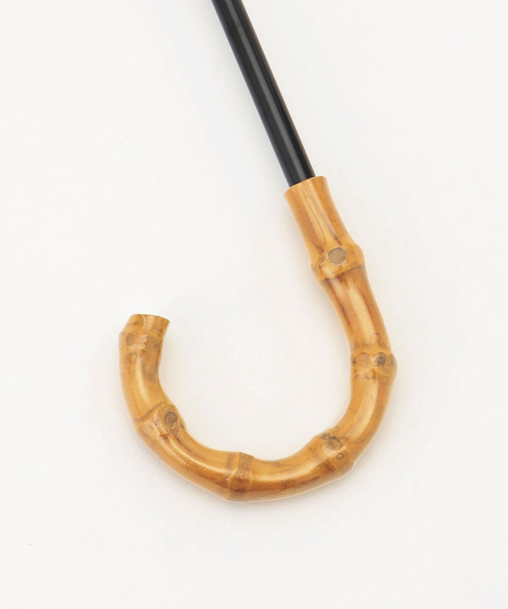 ANY 【晴雨兼用/UVケア】バンブーハンドル折りたたみ傘 