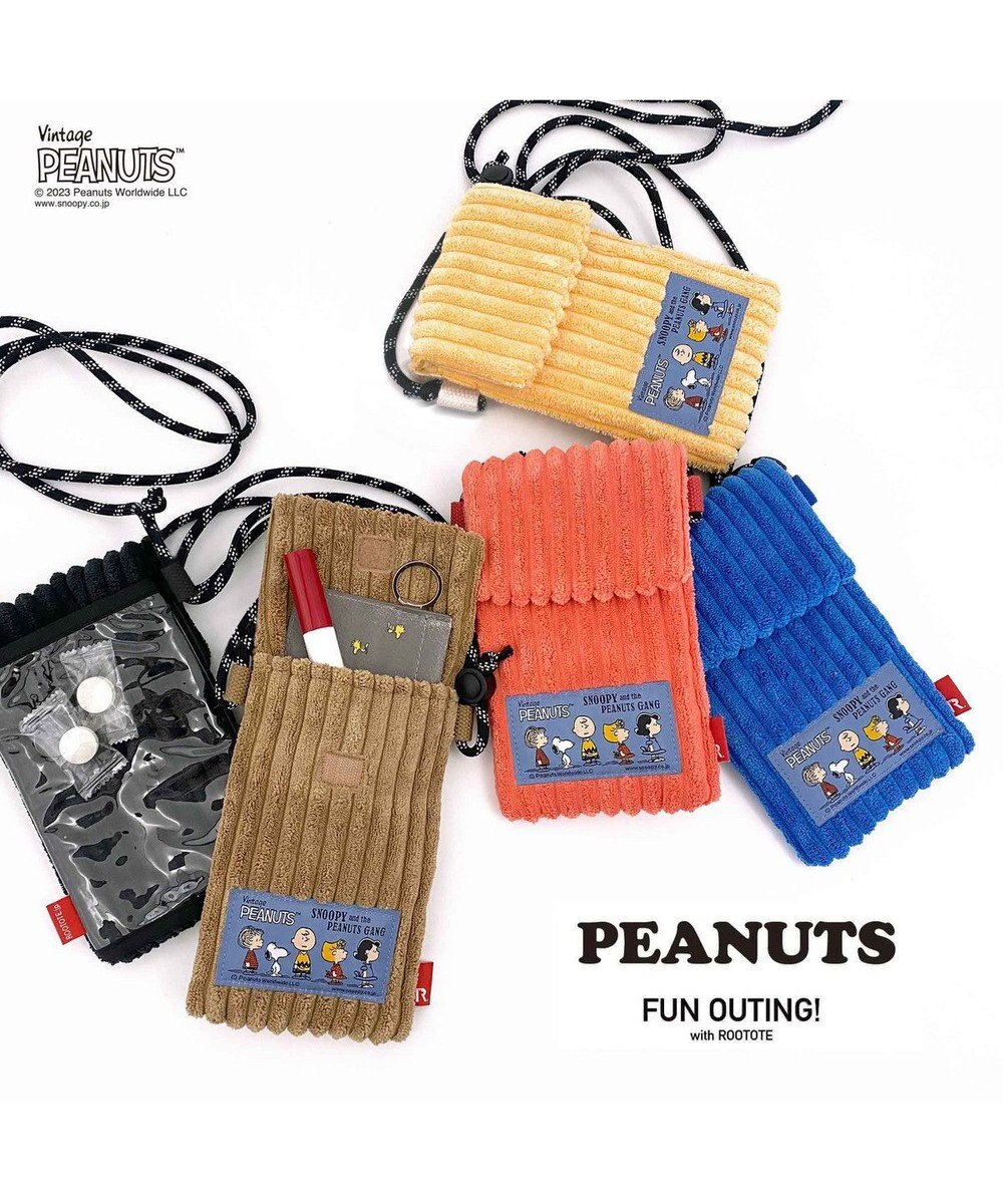 ROOTOTE 8349【スヌーピー】IP.ベビールー.コーデュロイ.ピーナッツ-8U 