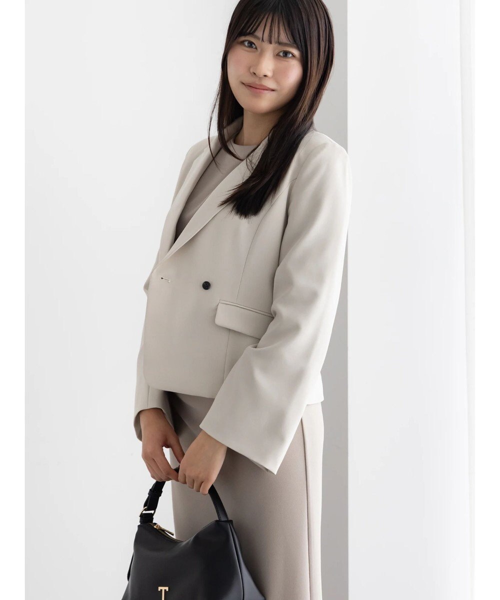 Te chichi フレア袖クロップトテーラードジャケット【AOYAMA FASHION ASSOCIATION × Te chichi】 
