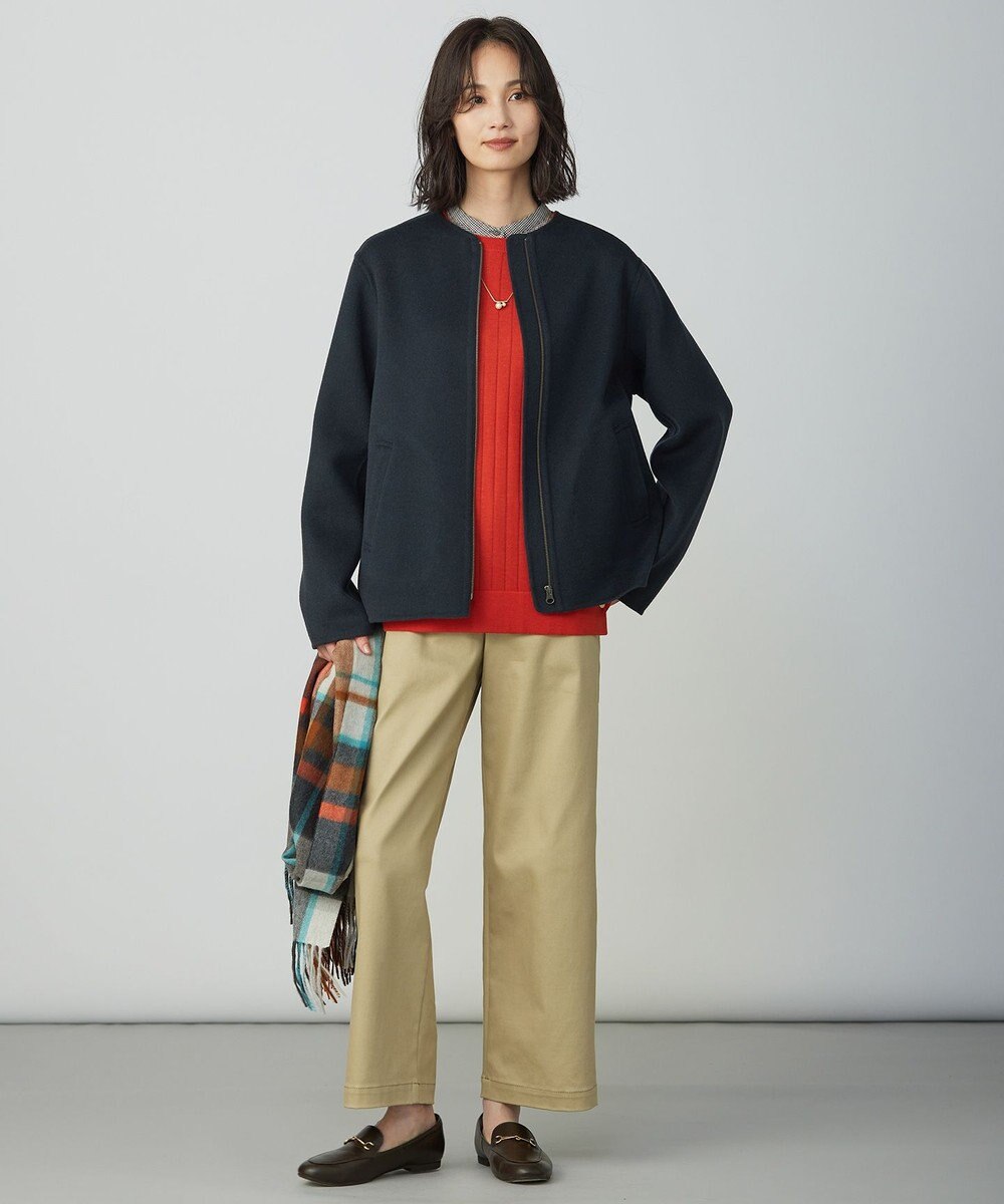 J.PRESS LADIES S サイロチェック ストライプ ブラウス 