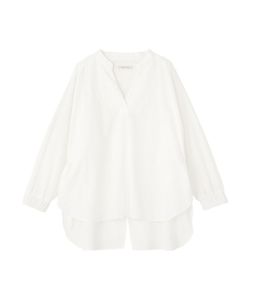 Green Parks スキッパーブラウス 