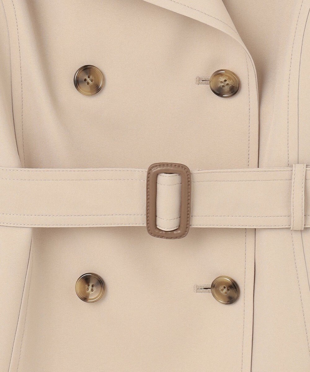 ANY SIS 【洗える】ベーシックハーフ トレンチコート 