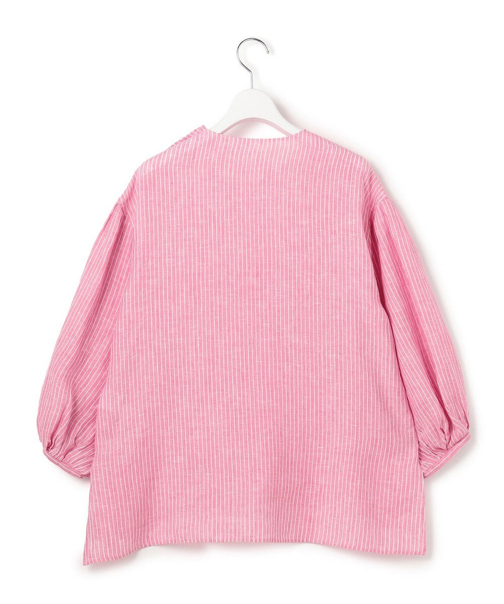 23区 【先行予約】LIBECOリネン ボリュームスリーブ ブラウス 