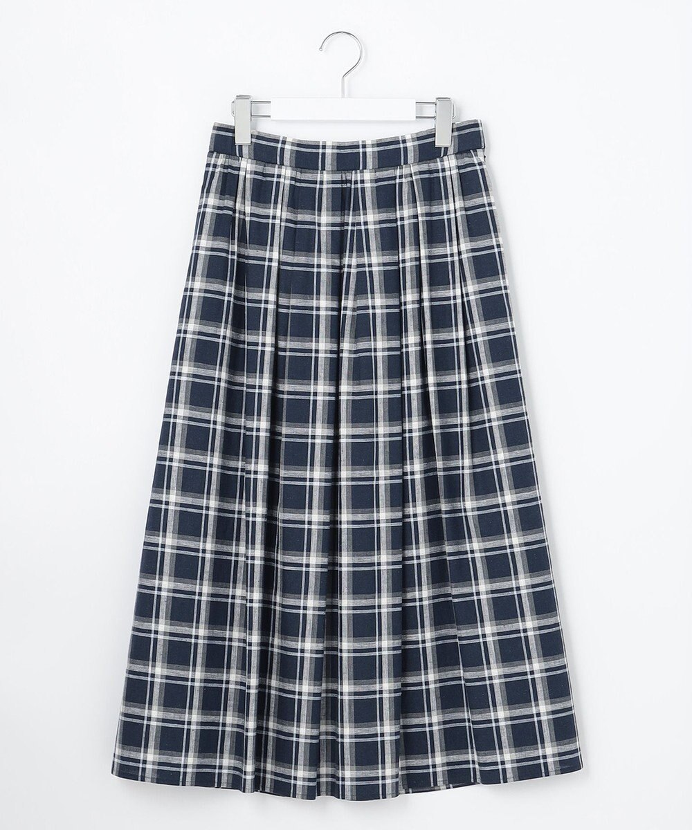 J.PRESS LADIES 【洗える】BEZ Cリネンマドラス スカート 