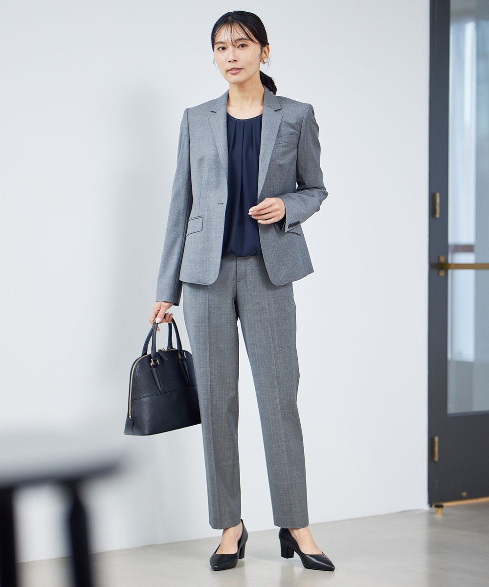 23区 S 【洗える】シルキーデシン ボールチェーン カットソー 