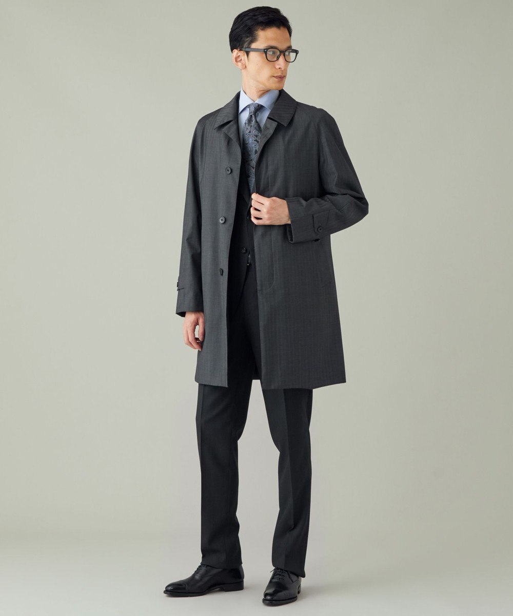 GOTAIRIKU 【DELFINO】MONTEBIANCO_ステンカラーコート 