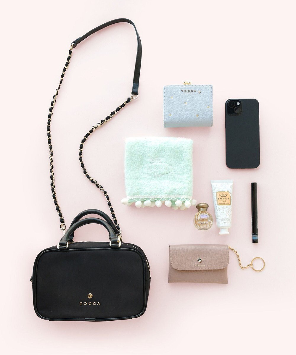 TOCCA 【八木アリサさん着用】WITH CLARISSE 2WAY NYLONBAG ミニボストンバッグ 