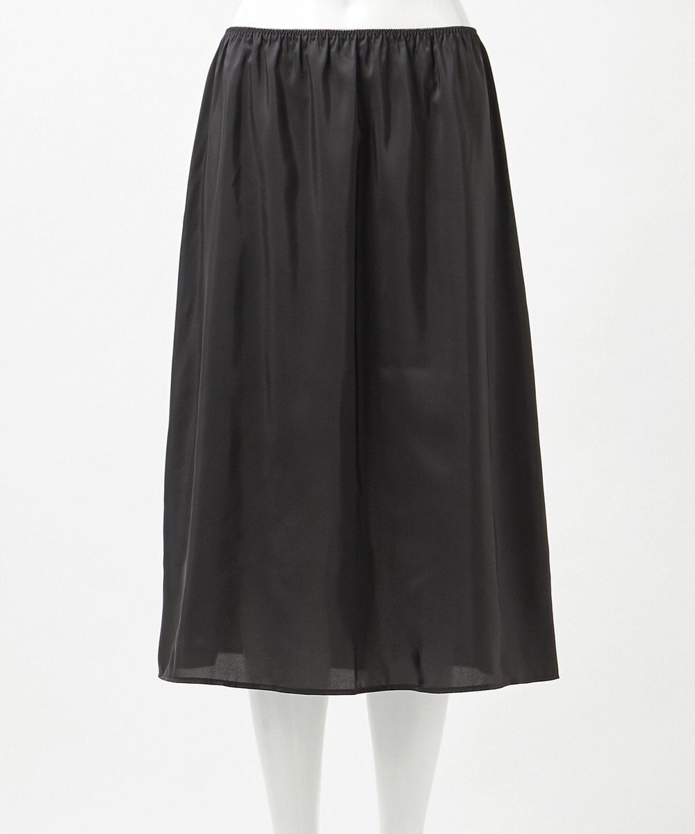 23区 【GOLD LABEL】シルクワッシャー 長袖ワンピース 