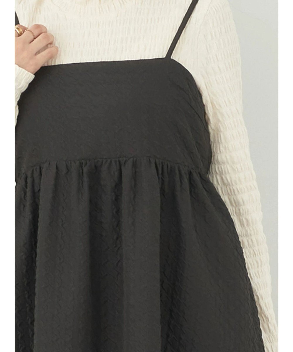 earth music&ecology バックオープンキャミワンピース 