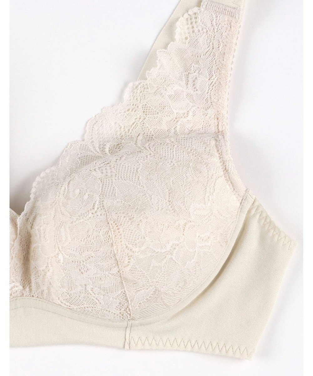 Wing ノンワイヤーブラ 着脱しやすい つけごこちがラク まるみのあるシルエット 【着脱らくらくブラ】 3Lまで対応 大きいサイズ NB4040 ウイング／ワコール 