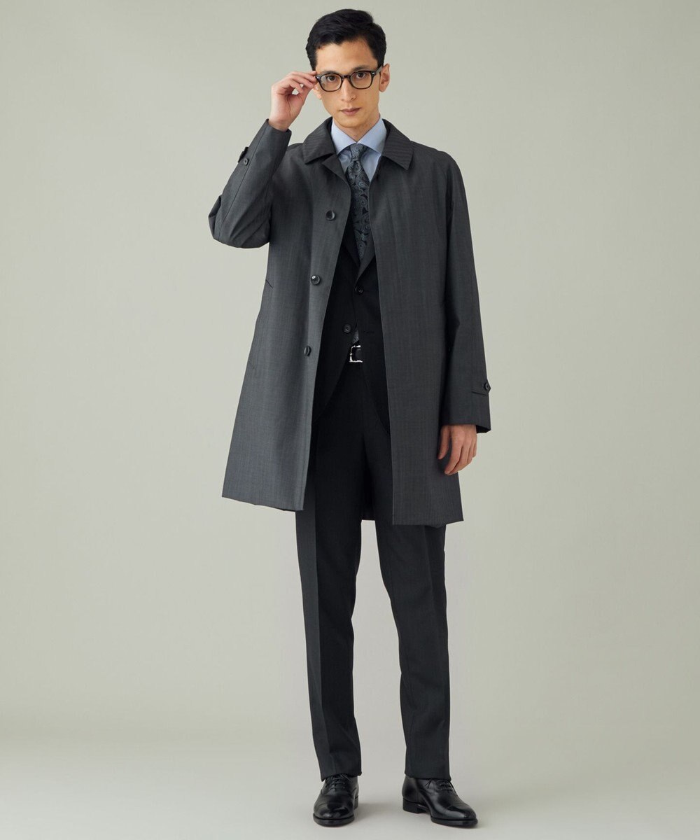 GOTAIRIKU 【DELFINO】MONTEBIANCO_ステンカラーコート 