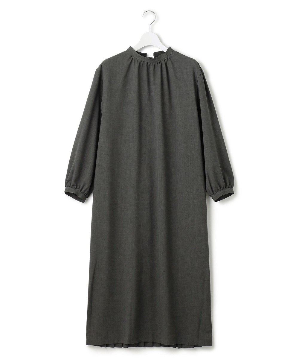 J.PRESS YORK STREET 【WOMEN】バックプリーツワンピース 