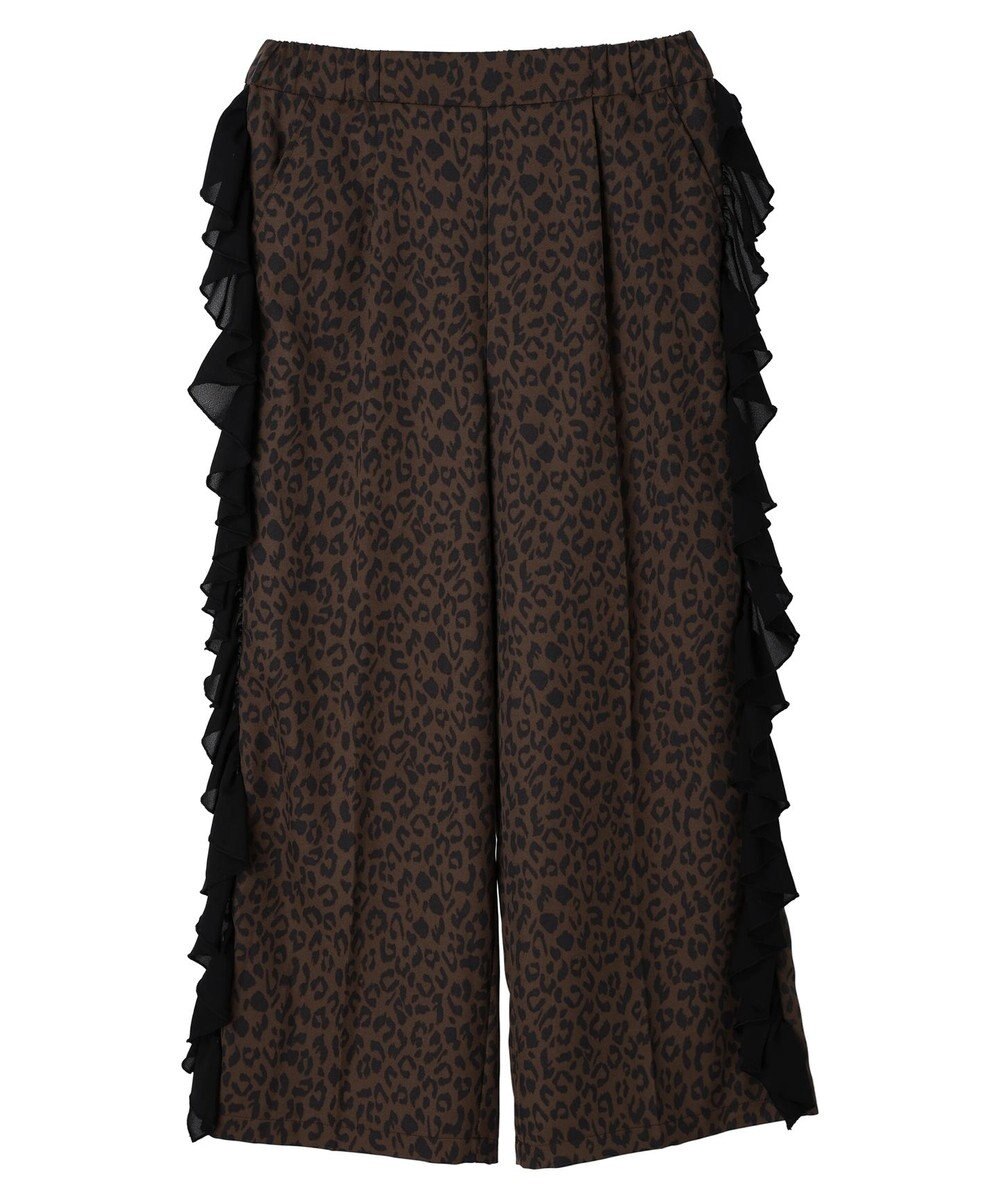 Green Parks ■ＥＳＣＡＲ　サイドラッフルストレートパンツ 