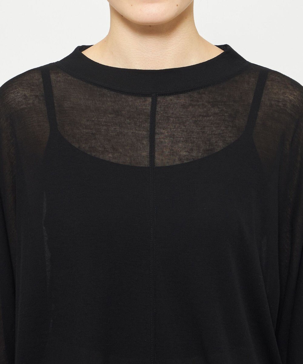 uncrave シアーハイツイストリブ ドルマントップス 