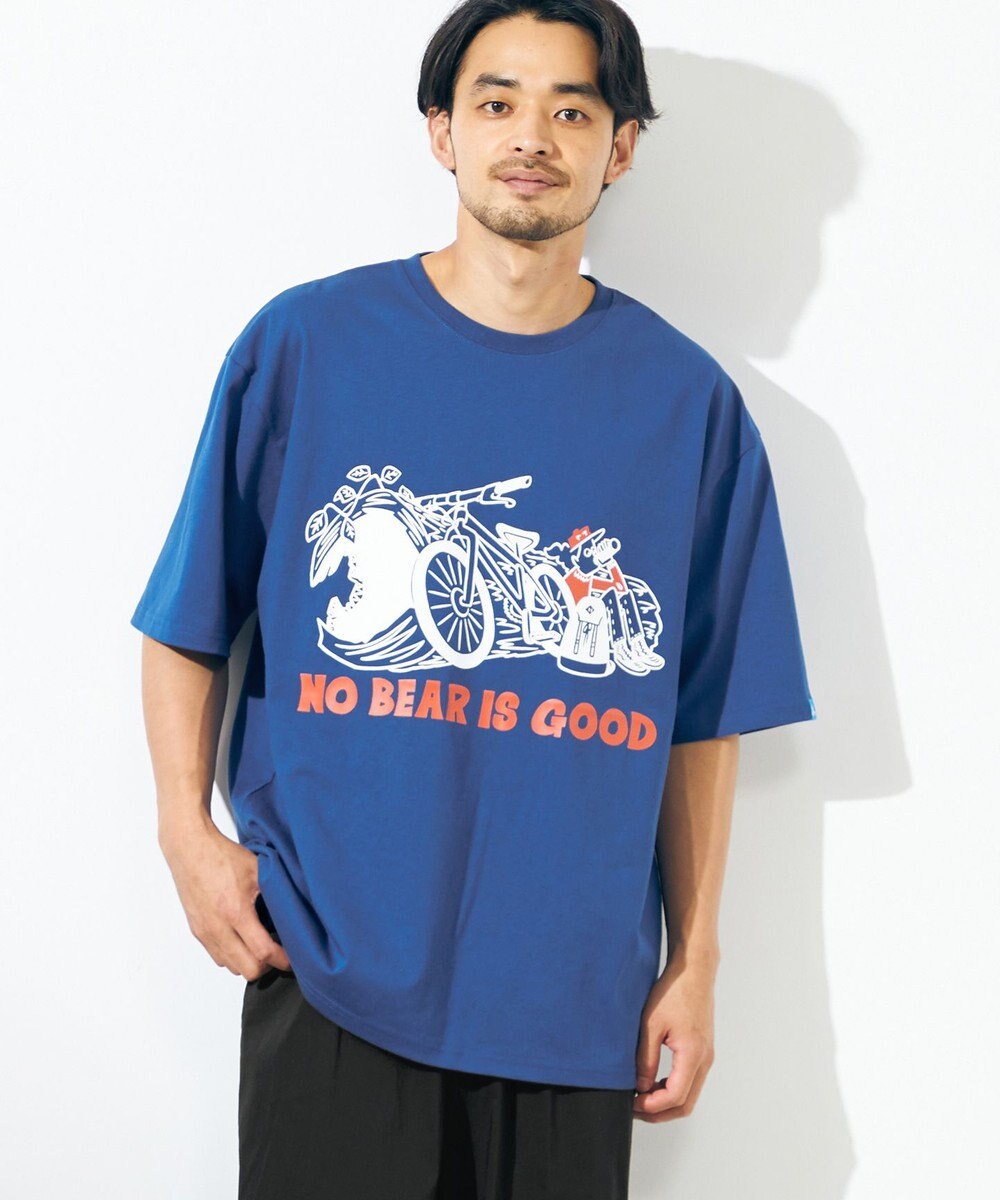 SHARE PARK MENS 【UNISEX】UVカット アートコラボTシャツ〈BEAR〉 