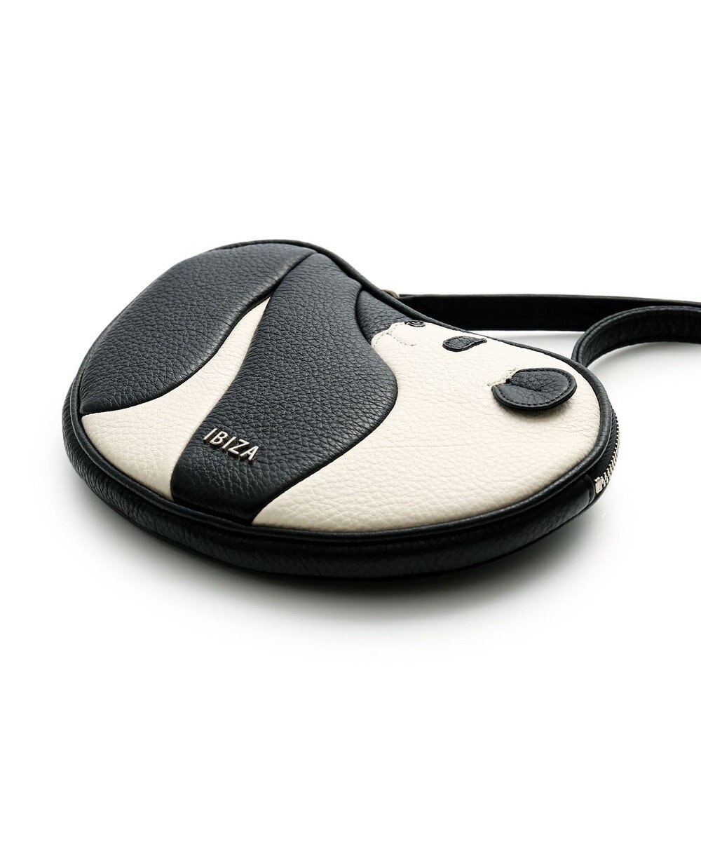 IBIZA アニマーダ　牛革　ポシェット（パンダ） 