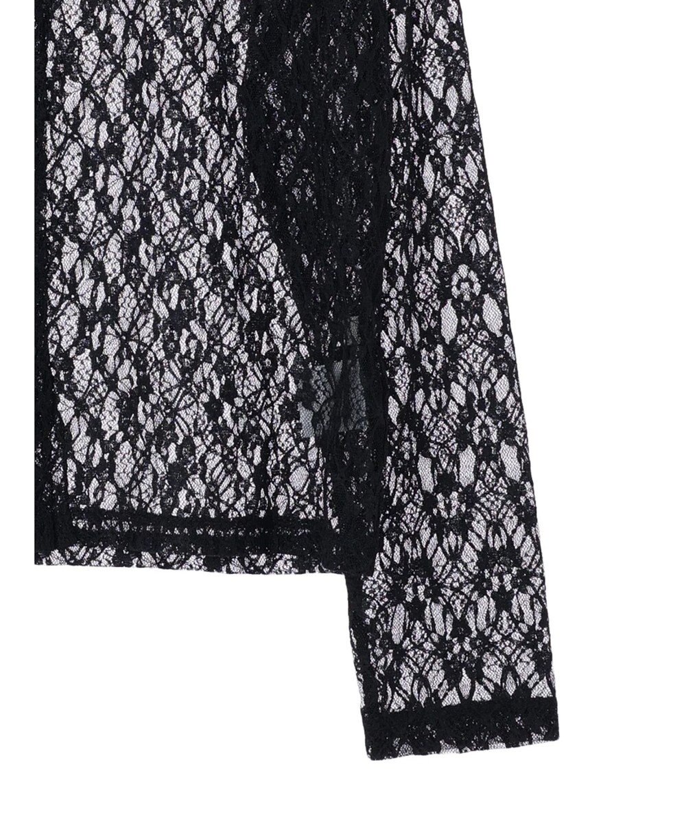 earth music&ecology ポコポコレースブラウス 