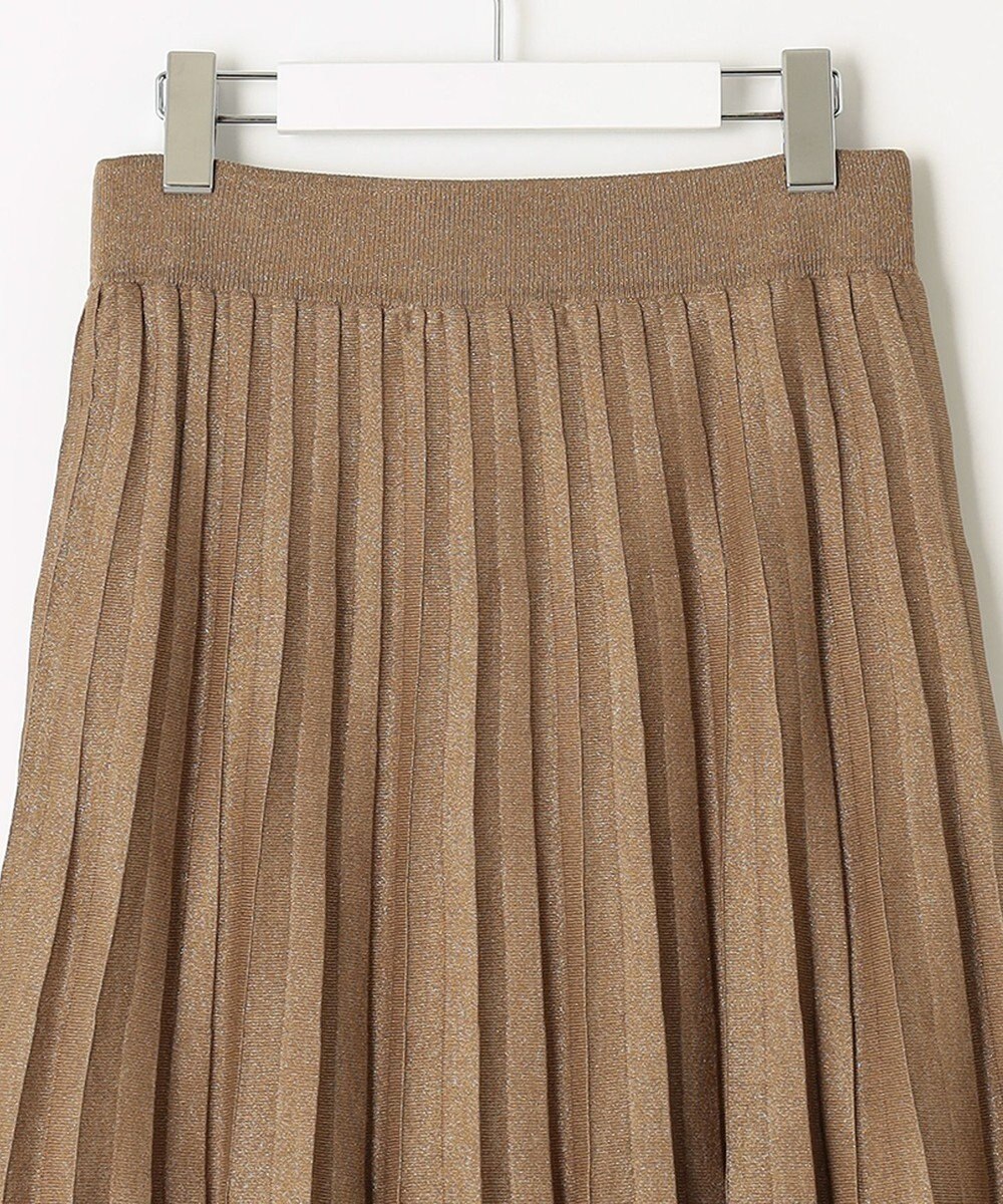 自由区 【セットアップ対応・洗える】ヴィスコースシアーニット スカート 