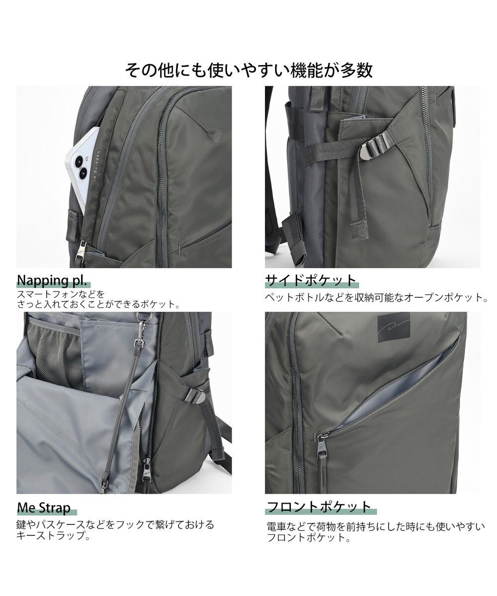 ACE BAGS & LUGGAGE W&.Day/Night トゥキ スクエアリュック A4サイズ 13.3インチPC収納 20511 ダブルアンドデイナイト 