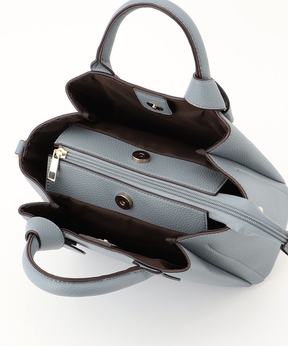 LA BAGAGERIE 【MONICA】リボンハンドルバッグ 