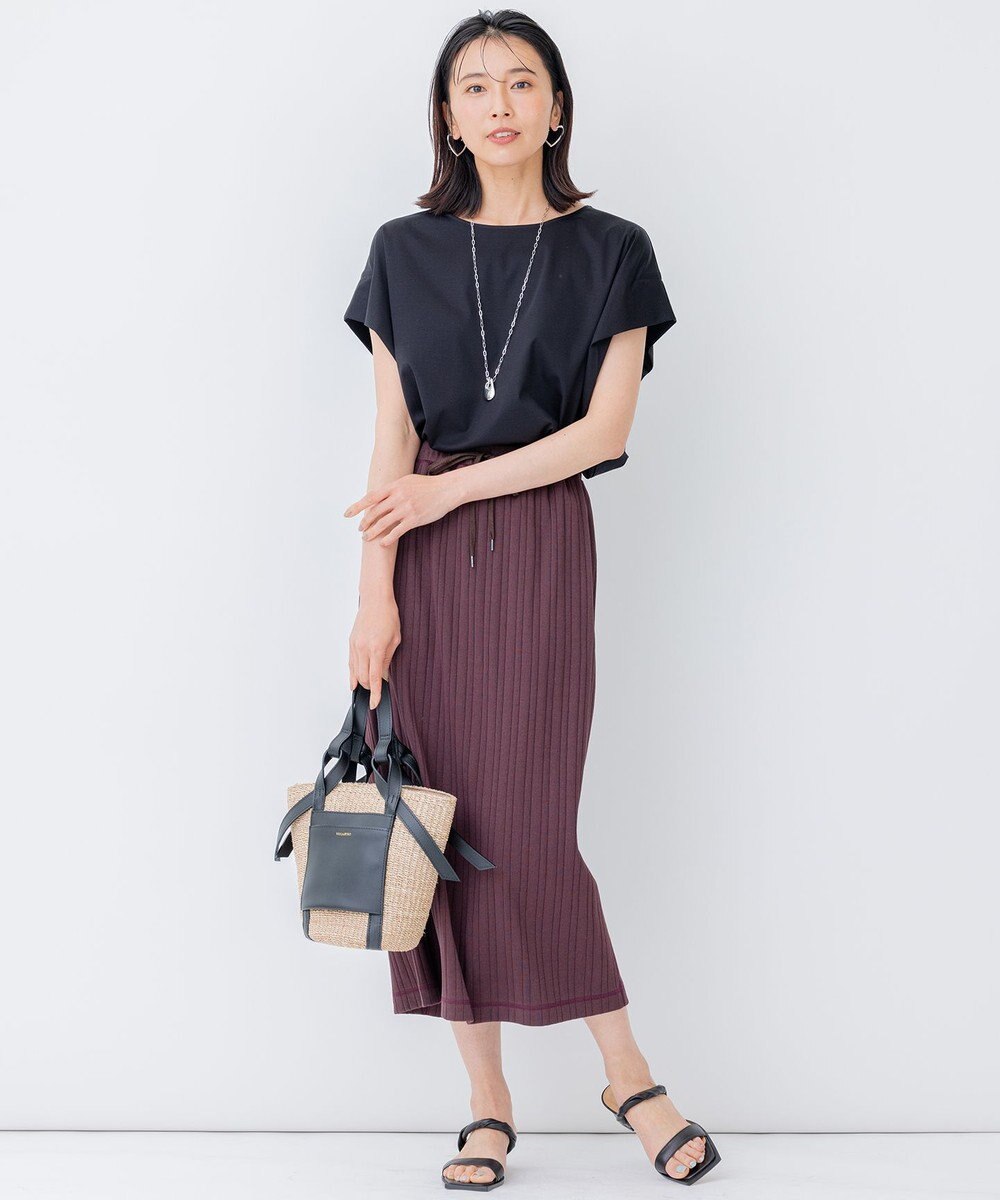 23区 VIOLAd'ORO MIRO レザーポケット ハンドバッグ 