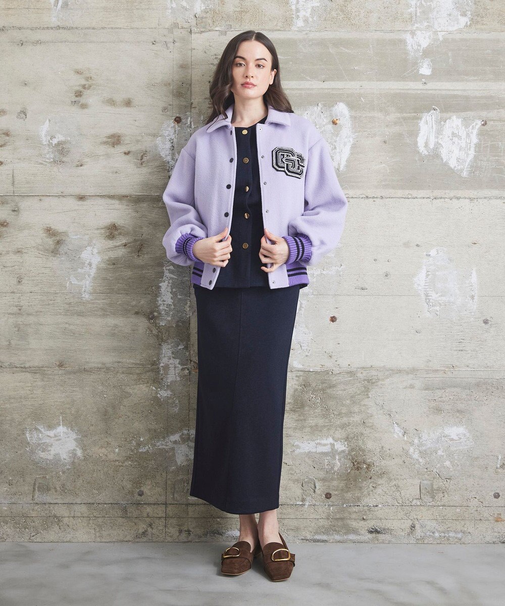 GRACE CONTINENTAL バーシティembジャケット 