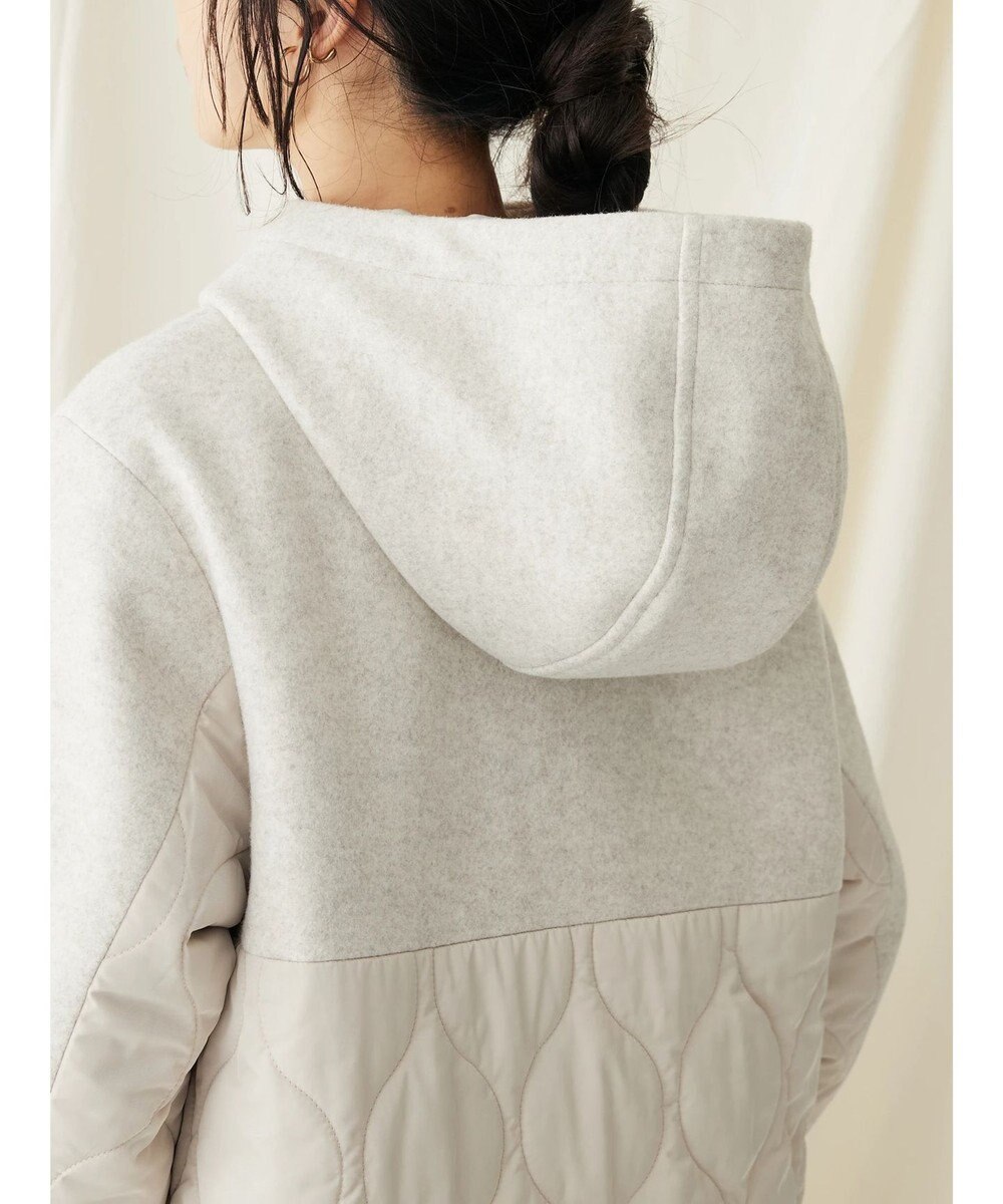 CRAFT STANDARD BOUTIQUE キルティング切替フードコート 