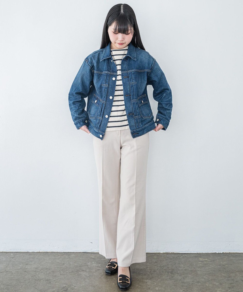 caqu modern jacket type 2nd. デニムジャケット USED WASH 