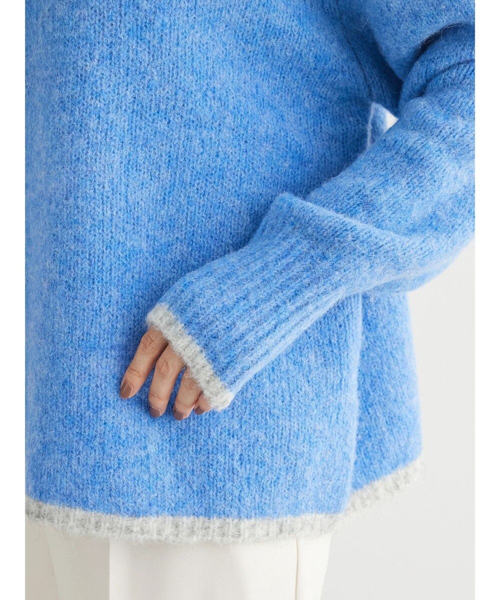 Green Parks フェアリーＭｉｘライン入りプルオーバー 