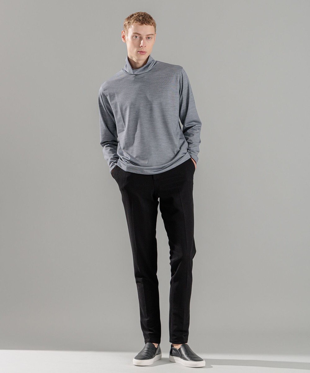 JOSEPH HOMME ウールジャージーウォッシャブル　タートルネック 