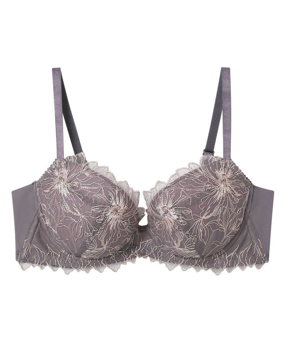 AMPHI ブラジャー ふっくらまる胸キープ 脇高設計 背中をスムージング 【Hold Day Bra ホールドデイブラ】 ブラ BBJ304 アンフィ／ワコール 